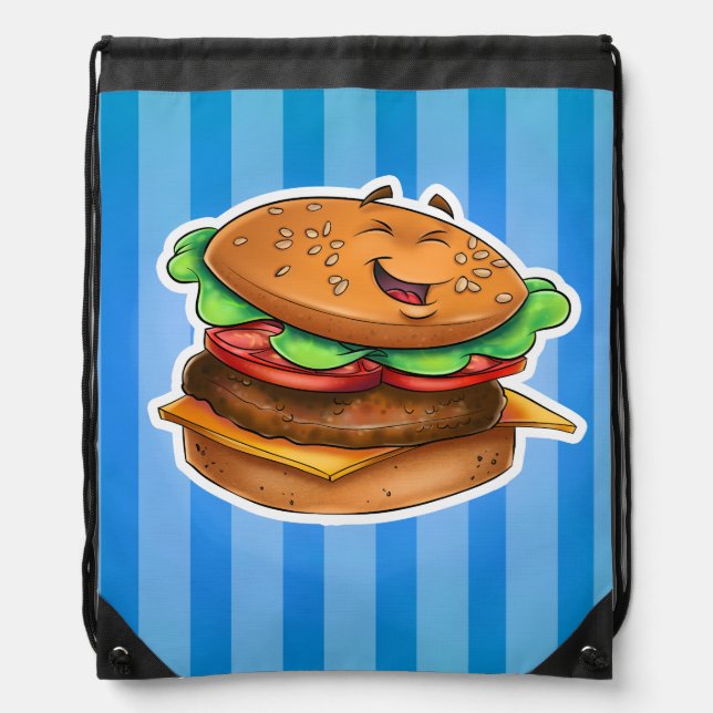 Cartoon hamburger bag (Front)