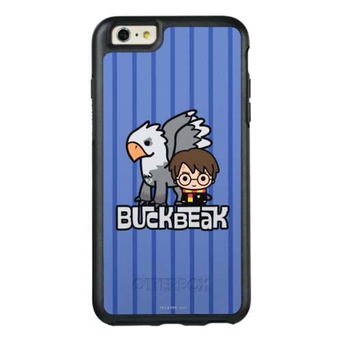 Cartoon Harry Potter and Buckbeak OtterBox iPhone 66s Plus Case