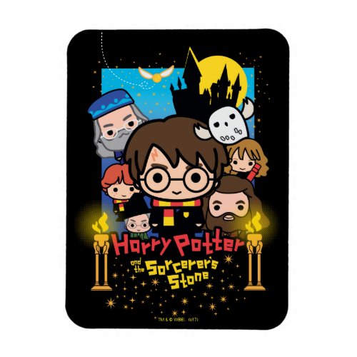 Cartoon Harry Potter and the Sorcerers Stone Magnet