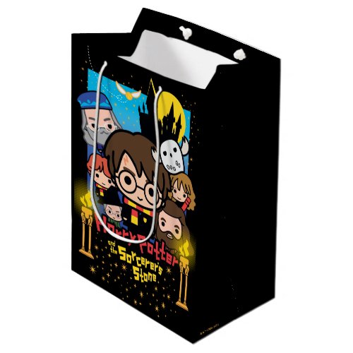 Cartoon Harry Potter and the Sorcerers Stone Medium Gift Bag