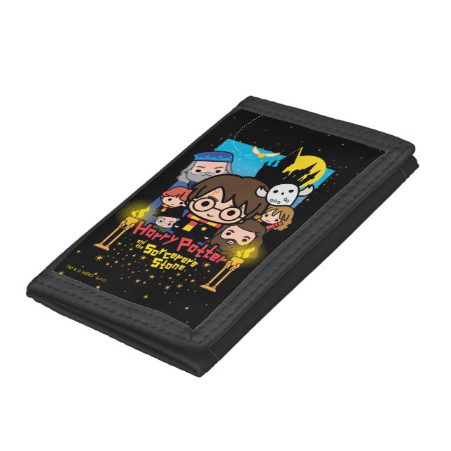 Cartoon Harry Potter and the Sorcerer's Stone Tri-fold Wallet (Bottom)
