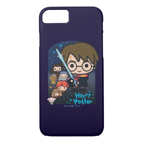 Cartoon Harry Potter Chamber of Secrets Graphic iPhone 87 Case