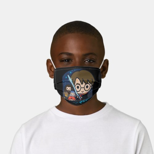 Cartoon Harry Potter Chamber of Secrets Graphic Kids Cloth Face Mask