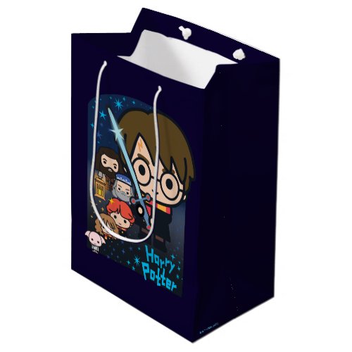 Cartoon Harry Potter Chamber of Secrets Graphic Medium Gift Bag