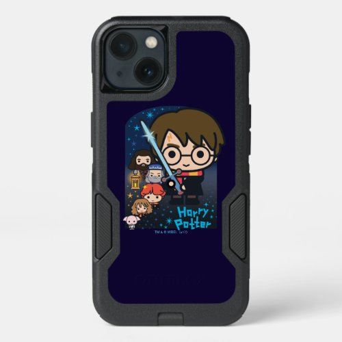 Cartoon Harry Potter Chamber of Secrets Graphic iPhone 13 Case