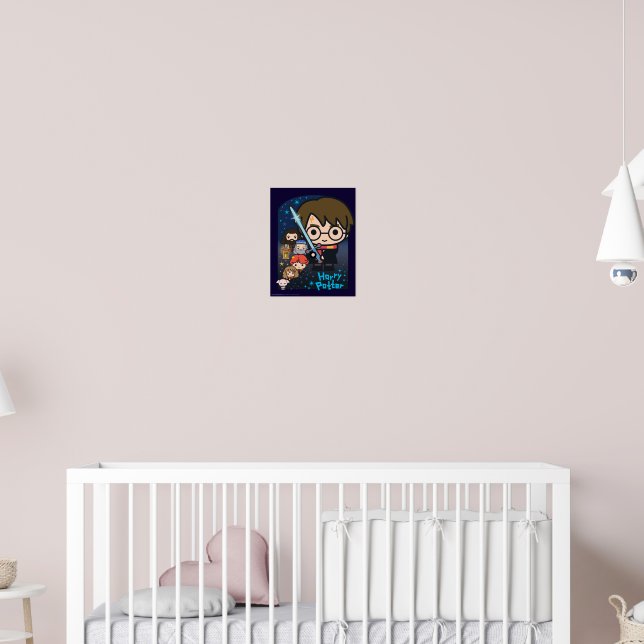 Harry Potter Stampa The Common Room - 80x60 Cm - Poster Ufficiale Con Harry, Hermione E Ron - 2