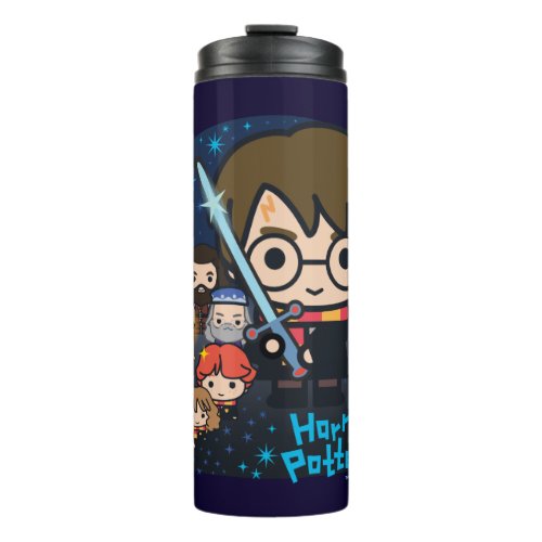 Cartoon Harry Potter Chamber of Secrets Graphic Thermal Tumbler