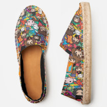 Cartoon Harry Potter Character Toss Pattern Espadrilles