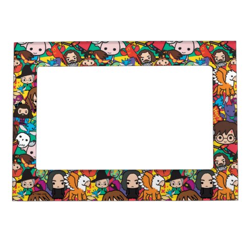 Cartoon Harry Potter Character Toss Pattern Magnetic Frame