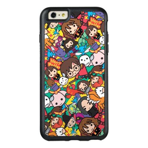 Cartoon Harry Potter Character Toss Pattern OtterBox iPhone 66s Plus Case