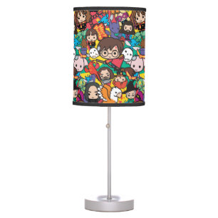 Cartoon Harry Potter Character Toss Pattern Table Lamp