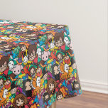 Cartoon Harry Potter Character Toss Pattern Tablecloth