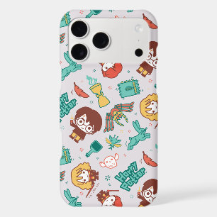 Cartoon HARRY POTTER™ Creatures & Spells Pattern iPhone 17 Pro Max Case