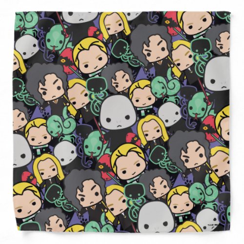 Cartoon Harry Potter Death Eaters Toss Pattern Bandana