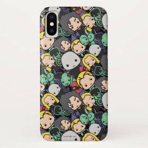 Cartoon Harry Potter Death Eaters Toss Pattern iPhone X Case