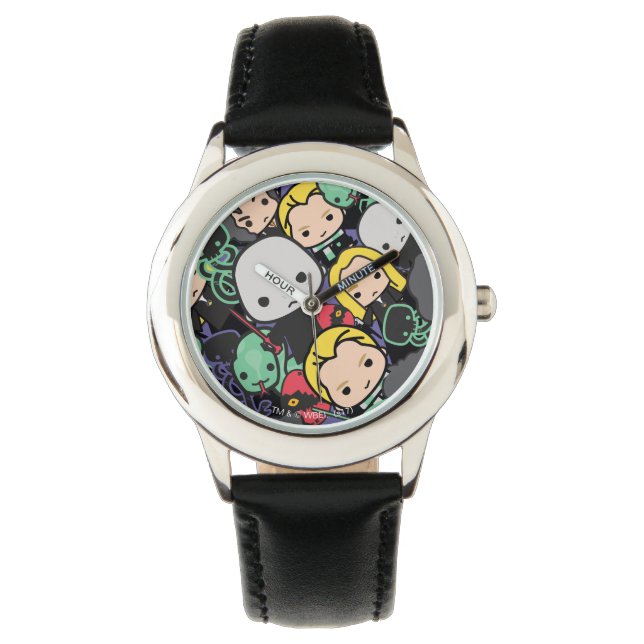 Cartoon Harry Potter Death Eaters Toss Pattern Watch (Front)