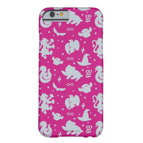 Cartoon Harry Potter Magic Icons Toss Pattern Barely There iPhone 6 Case
