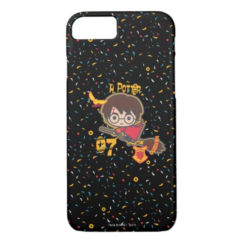 Cartoon Harry Potter Quidditch Seeker iPhone 87 Case