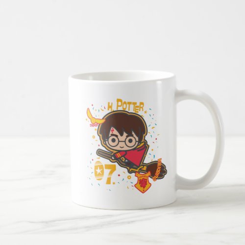 Cartoon Harry Potter Quidditch Seeker Coffee Mug