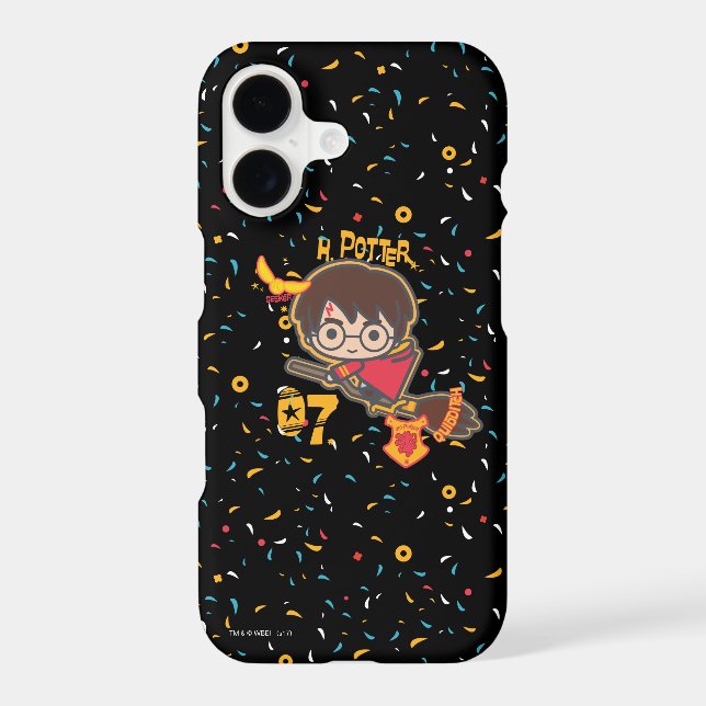 Cartoon Harry Potter Quidditch Seeker Iphone Case (Back)