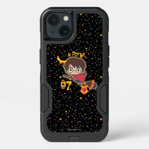 Cartoon Harry Potter Quidditch Seeker iPhone 13 Case