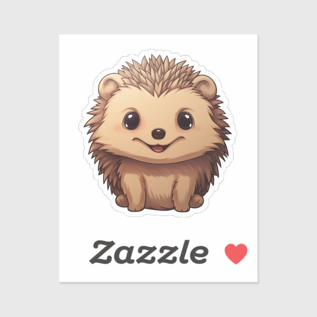 Cartoon hedgehog  sticker (Sheet)