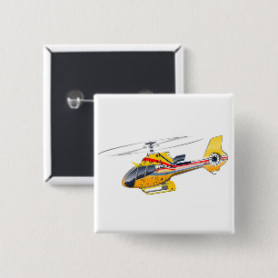 Cartoon Helicopter Button