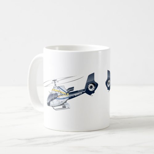 Cartoon Helicopter Coffee Mug