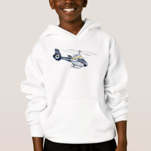 Cartoon Helicopter Hoodie