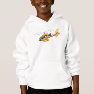 Cartoon Helicopter Hoodie