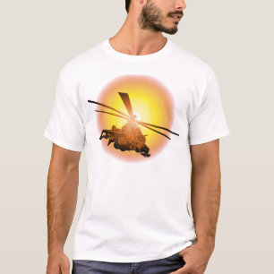 Cartoon Helicopter T-Shirt