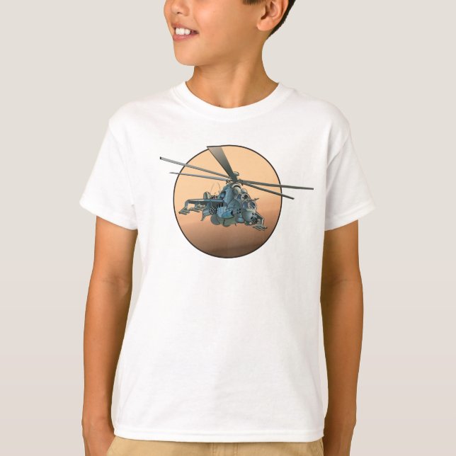 Cartoon helicopter T-Shirt (Front)