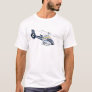 Cartoon Helicopter T-Shirt