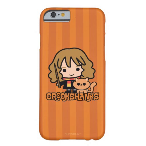 Cartoon Hermione and Crookshanks Barely There iPhone 6 Case