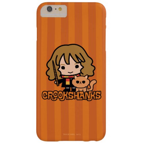 Cartoon Hermione and Crookshanks Barely There iPhone 6 Plus Case