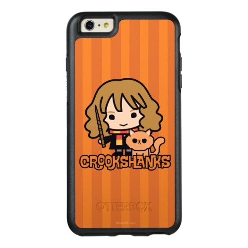 Cartoon Hermione and Crookshanks OtterBox iPhone 66s Plus Case