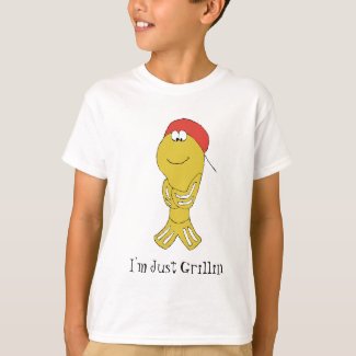 Cartoon Hip Hop Fish T-Shirt