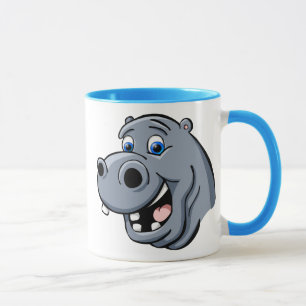 Cartoon Hippo Mug