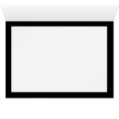 Cartoon Honey Bees Meeting on Blue Flower (Inside Horizontal (Bottom))