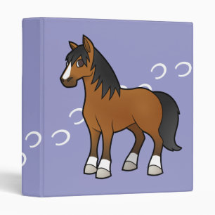 Cartoon Horse Binder