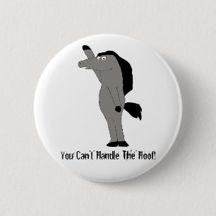 Cartoon Horse Lawyer Button