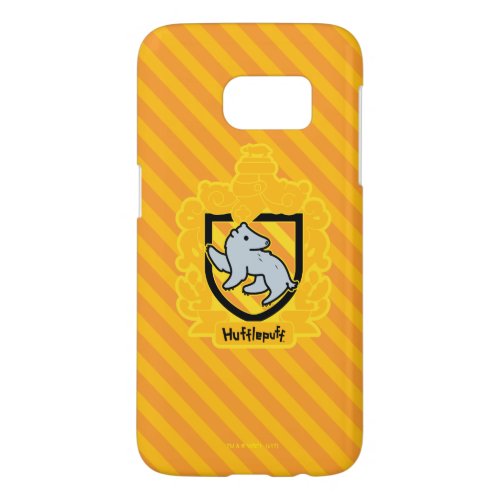 Cartoon Hufflepuff Crest Samsung Galaxy S7 Case