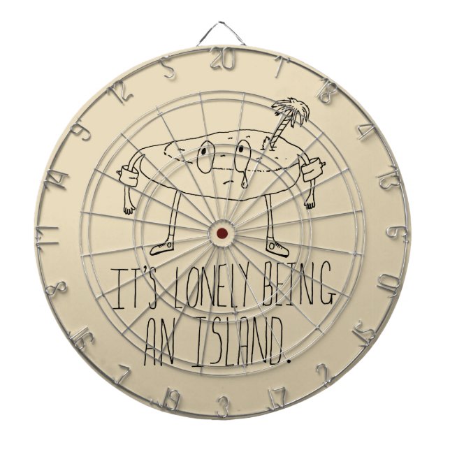 Cartoon Island Dartboard (Front)