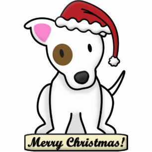 Cartoon Jack Russell Christmas Ornament