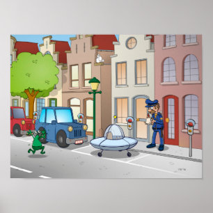 Cartoon; je moet het zien om het you geloven. poster