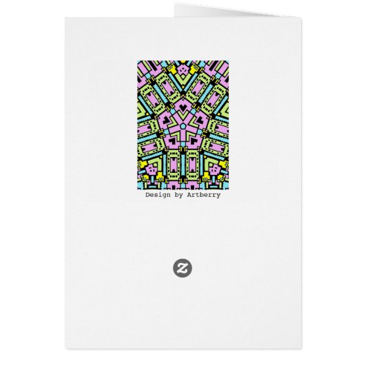 Cartoon Kaleidoscope 02 (Back)