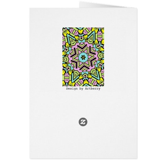 Cartoon Kaleidoscope 04 (Back)