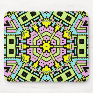 Cartoon Kaleidoscope 05 Mouse Pad