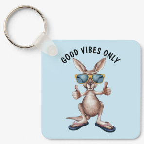Cartoon Kangaroo Keychain