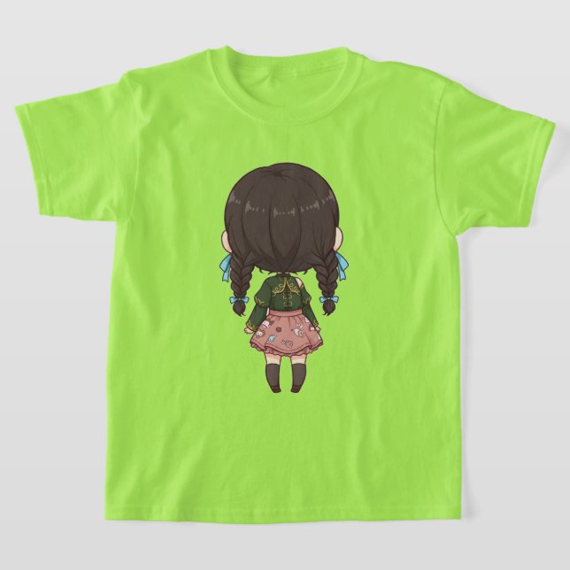 Cartoon kids tshirts – Anime design  (Laydown)
